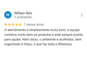 Avaliação de cliente 5